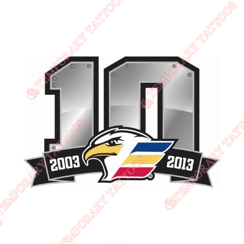 Colorado Eagles Customize Temporary Tattoos Stickers NO.9244